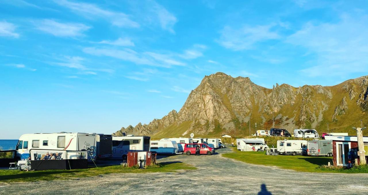 Midnattsol Rom Og Hytter Bleik Kültér fotó