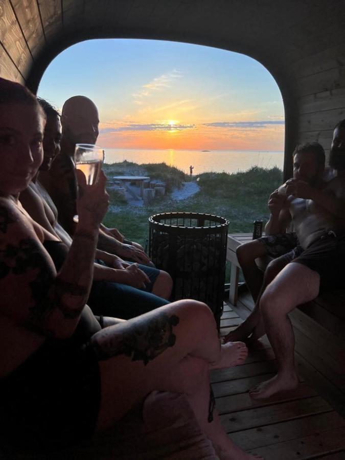 Midnattsol Rom Og Hytter Bleik Kültér fotó